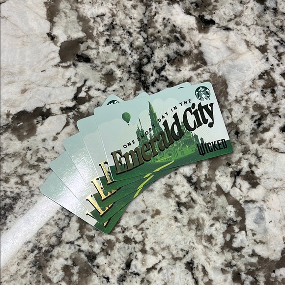 Starbucks Emerald City Gift Cards - Picture 1 of 2